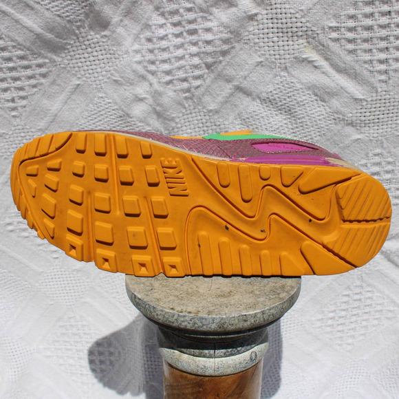 Rare Nike Air Max 90 Cocktail orange pink 312052-071 Size 10 womens - Picture 9 of 10